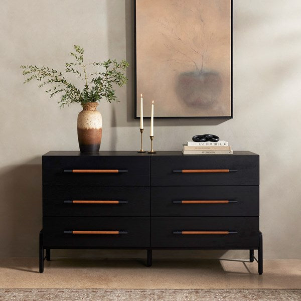 ROSEDALE 6 DRAWER DRESSER