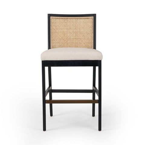 ANTONIA CANE ARMLESS BAR & COUNTER STOOL