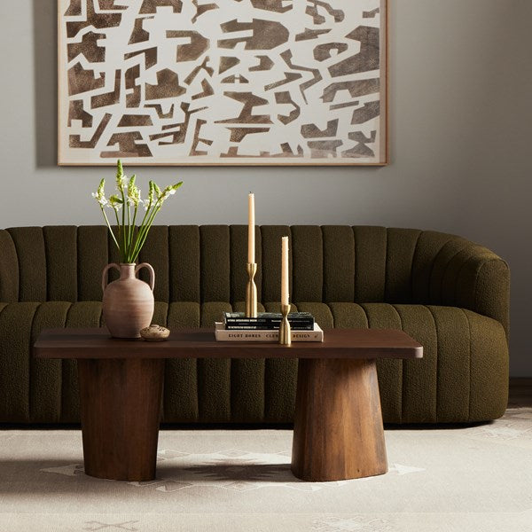 MYLA COFFEE TABLE-AGED BROWN