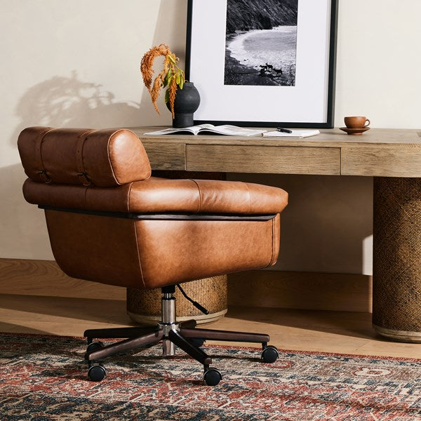 ARNOLD DESK CHAIR-SONOMA CHESTNUT