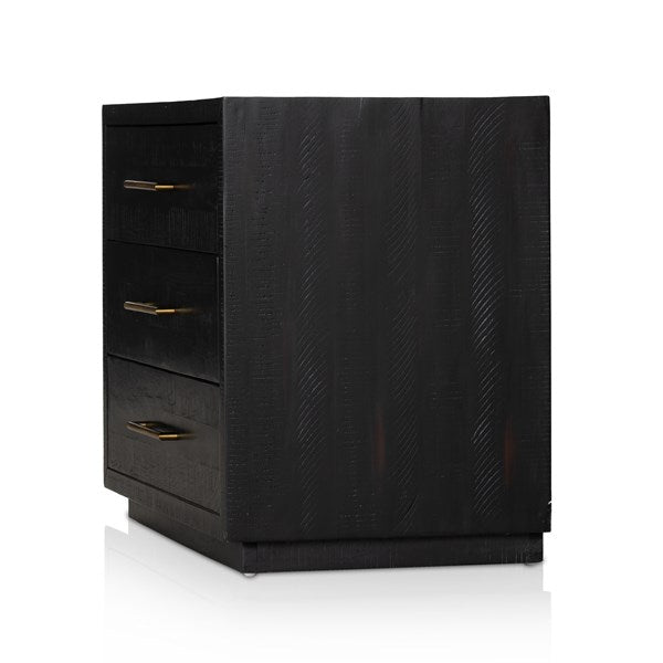 SUKI LARGE NIGHTSTAND-BURNISHED BLACK