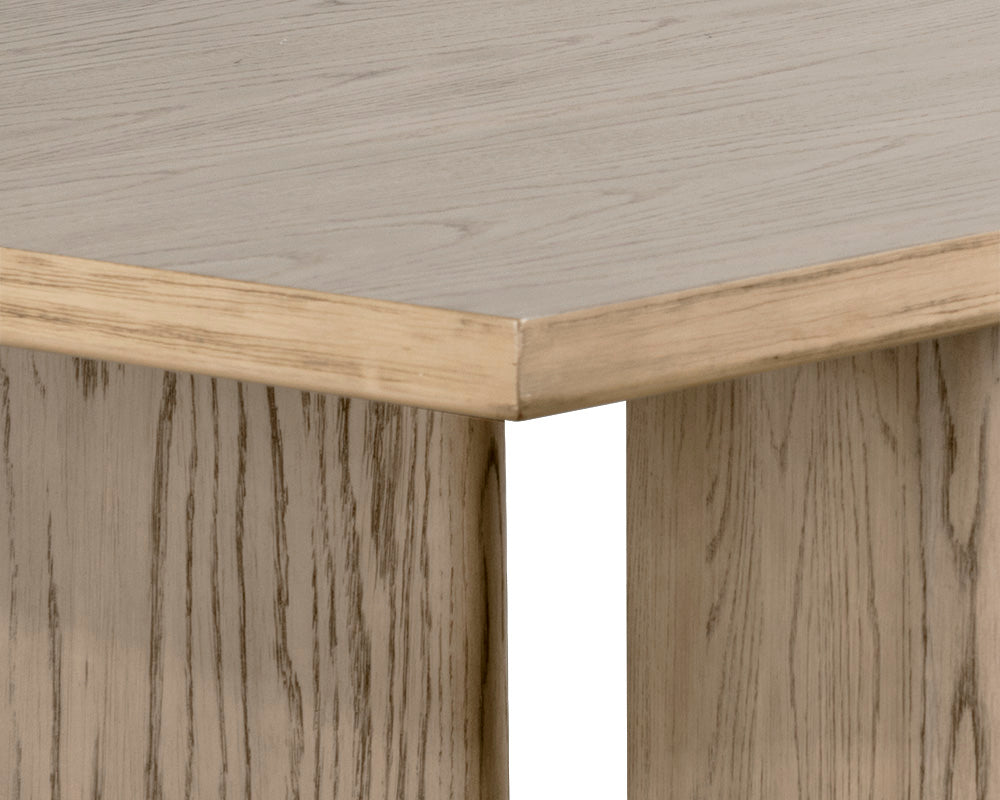 Giulietta Dining Table - Weathered Oak - 90.5"