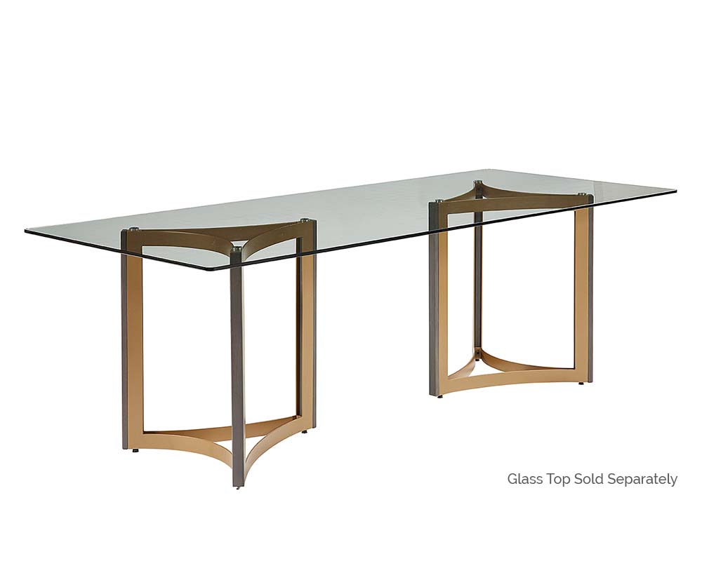 Mendoza Dining Table Base (set Of 2)