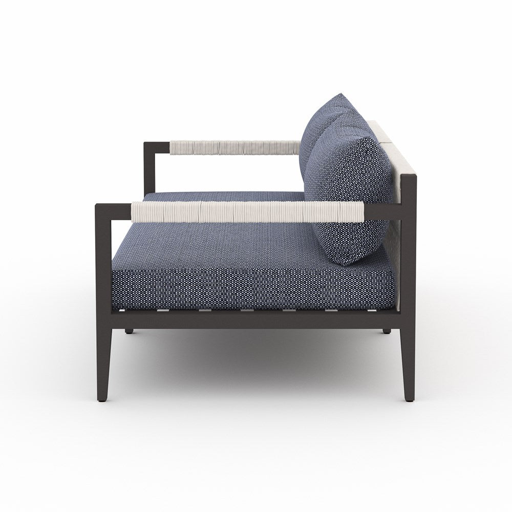 SHERWOOD OUTDOOR SOFA, BRONZE